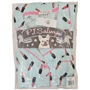 PJ Salvage Pajama Set Women Jersey Mint NWT